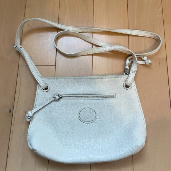 Roots Edie Leather Bag Tribe - White - Picture 4 of 7